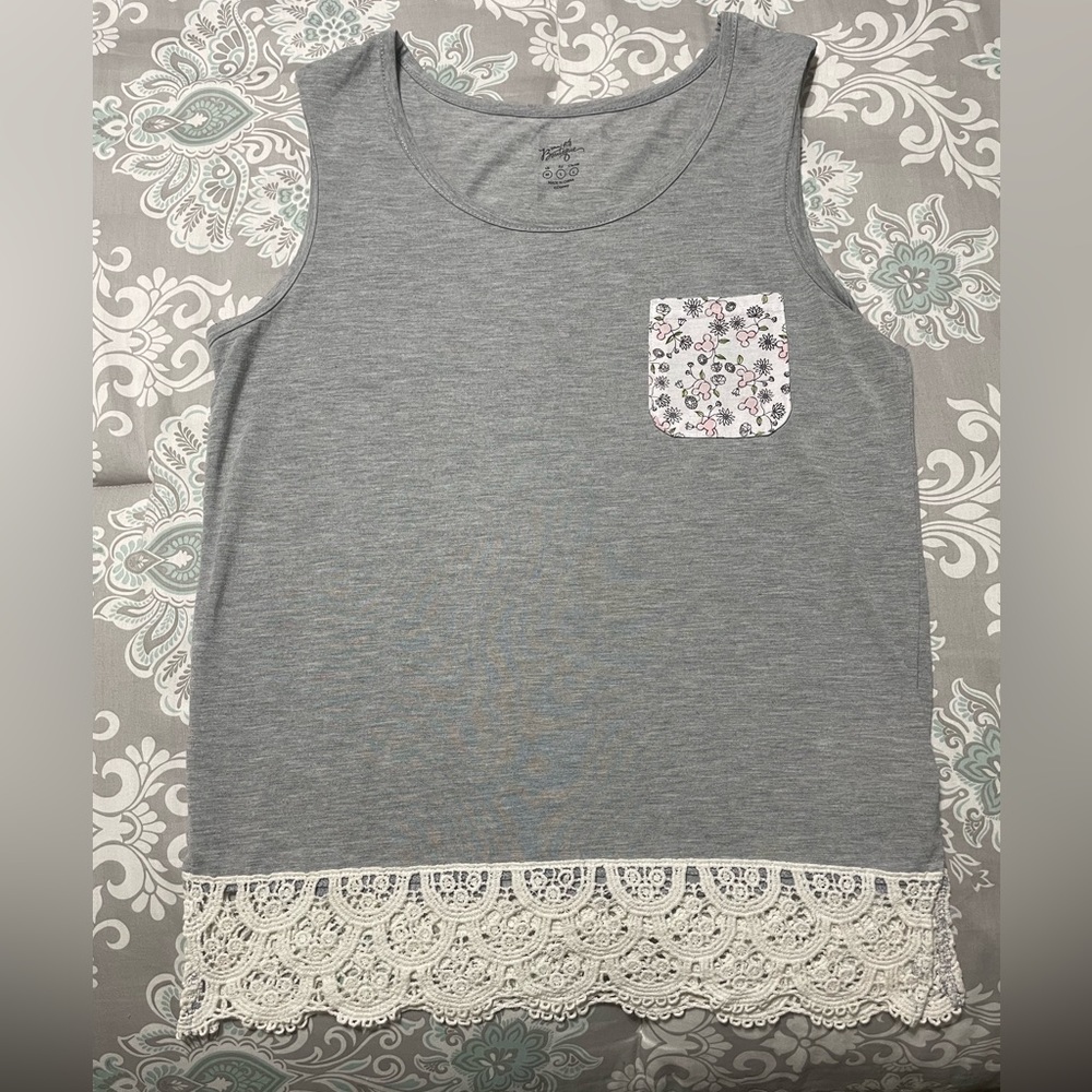 Disney Boutique Pocket Lace Tank